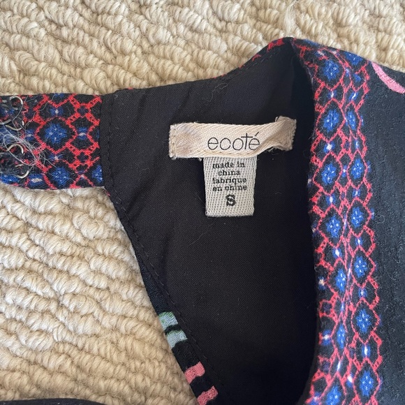 Urban Outfitters Ecote Bird + Floral Dress Size S - Picture 5 of 12